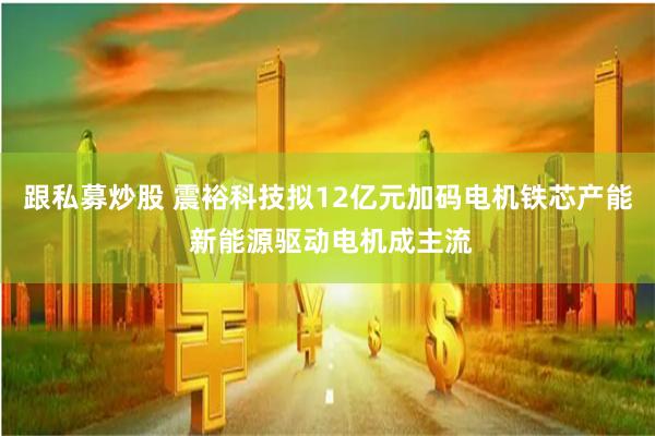 跟私募炒股 震裕科技拟12亿元加码电机铁芯产能 新能源驱动电机成主流